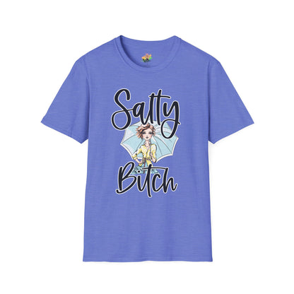 Salty Bitch Graphic T-Shirt | Funny Bold Attitude Tee by Subbin4Sanity
