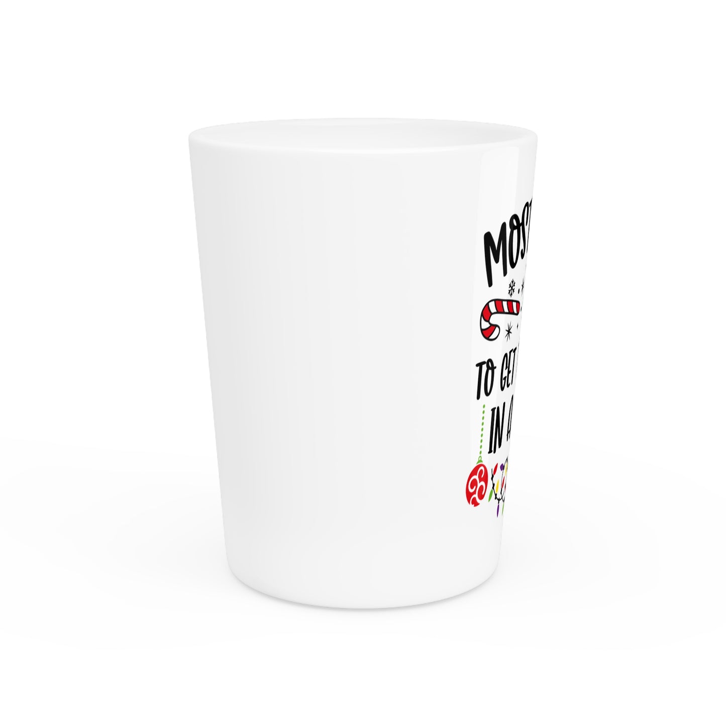 Christmas Shot Glass