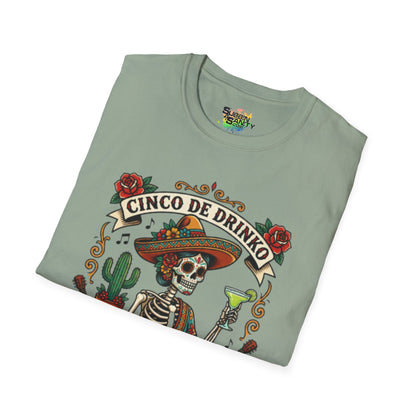 "Cinco De Drinko" | Unisex Softstyle T-Shirt