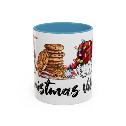 Christmas Coffee Mug, 11oz, "Christmas Vibes"