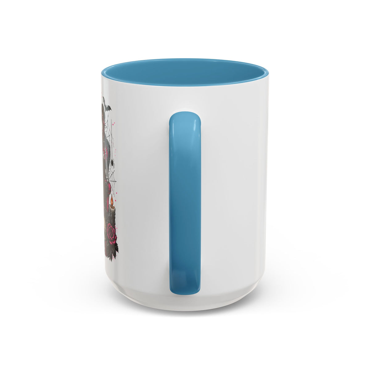 If Karma Needs Help Call Me Coffee Mug | Sarcastic Gothic Ceramic Mug by Subbin4Sanity