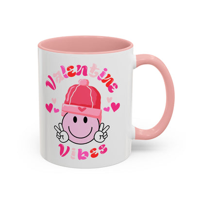 Valentines Coffee Mug, 11oz, "Valentines Vibes"