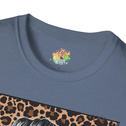 Leopard Junkie Graphic T-Shirt | Retro Bad Girl Statement Tee by Subbin4Sanity