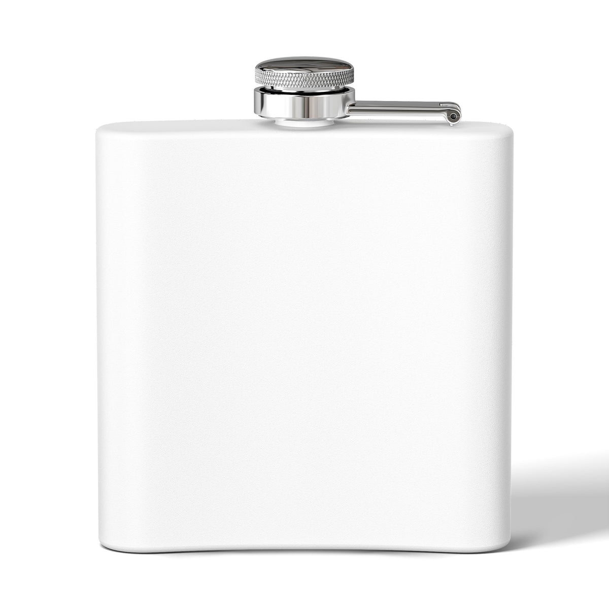 Too Dead To Give A Damn 6oz Hip Flask | Bold Skeleton Statement Flask by Subbin4Sanity