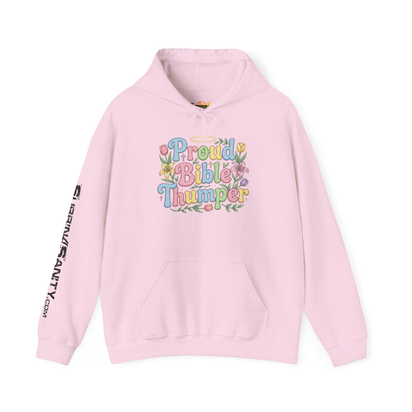 Proud Bible Thumper Rose Easter Faith Hoodie