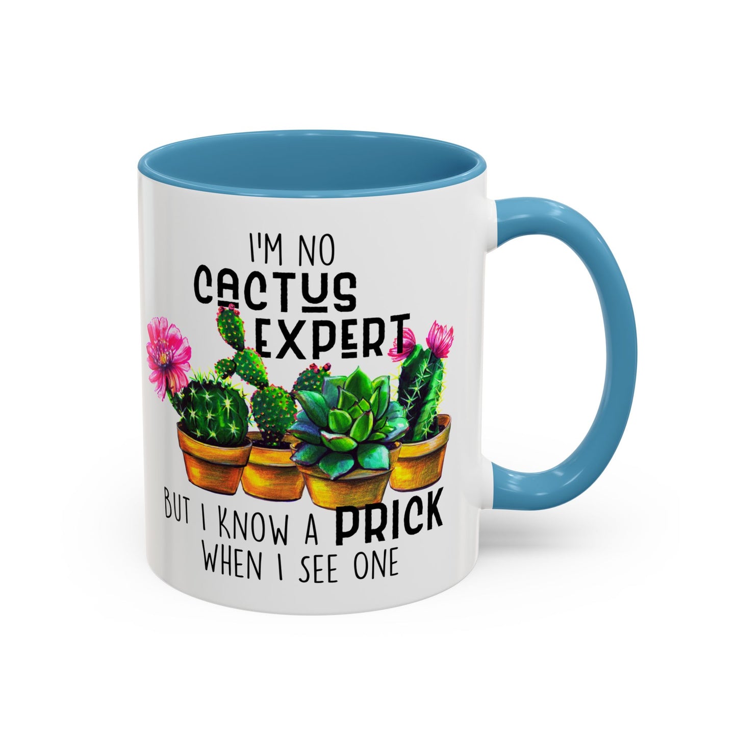 Coffee Mug, 11oz, "No Cactus Expert"