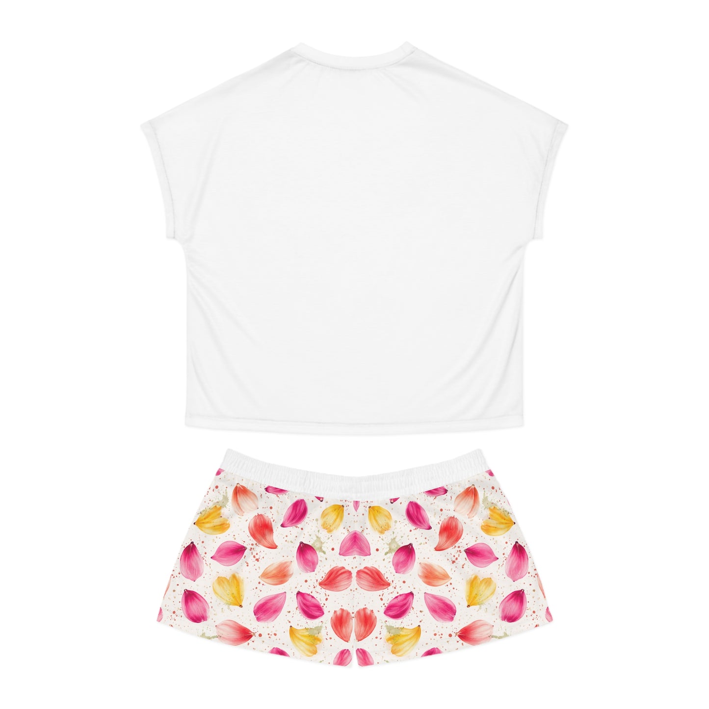 "Petals & Petty Energy" Women's Short Pajama Set