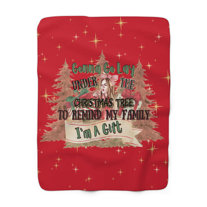 Christmas Sherpa Fleece Blanket