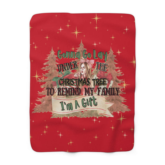 Christmas Sherpa Fleece Blanket