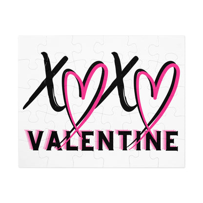 Valentines XOXO Jigsaw Puzzle — Romantic Tin Box Gift