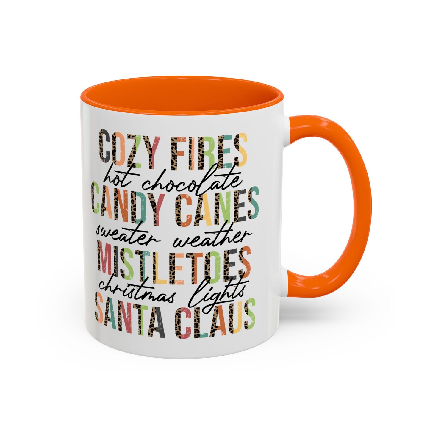 Christmas Coffee Mug, 11oz, Sweater Weather Quote -