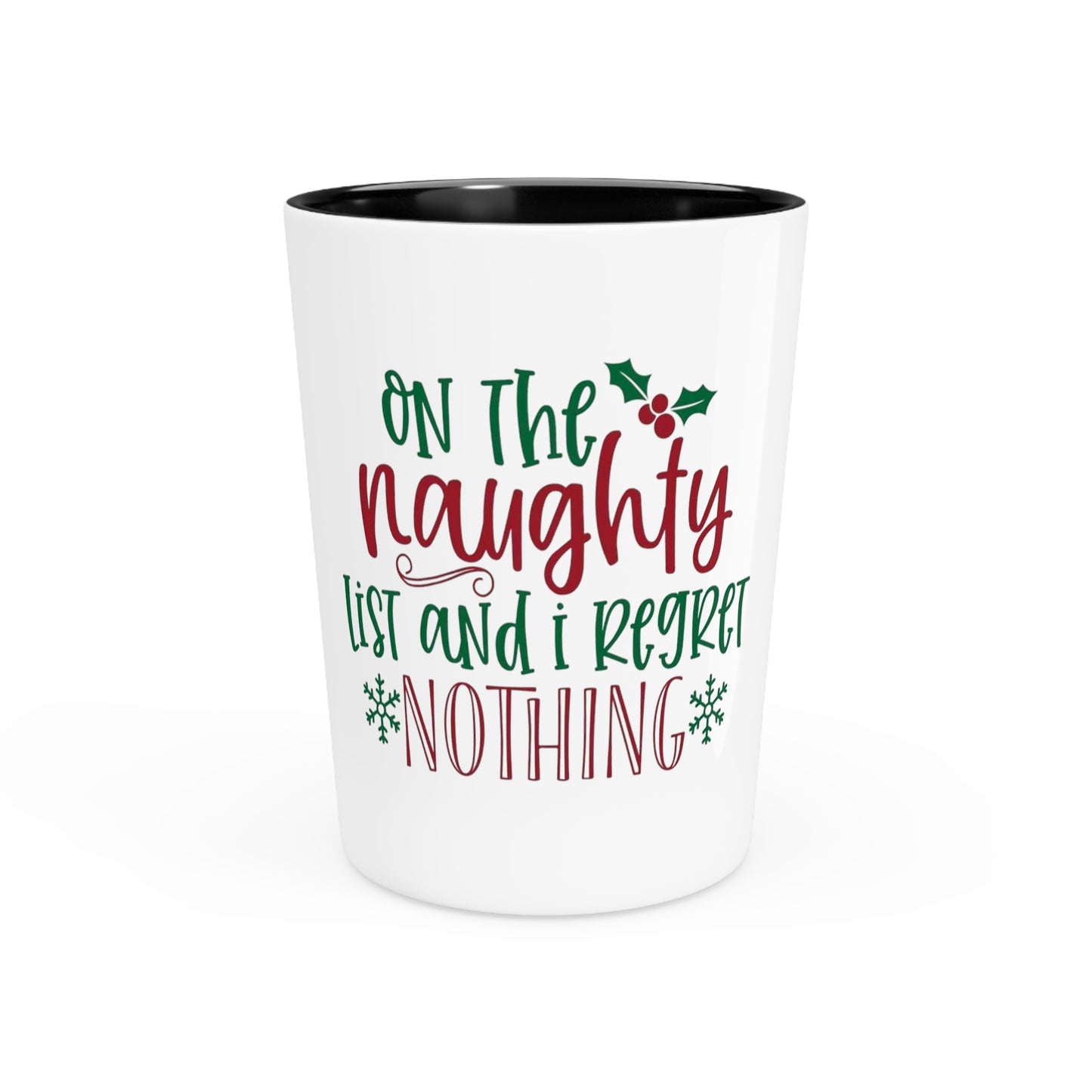 Christmas Shot Glass