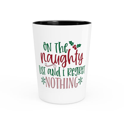 Christmas Shot Glass