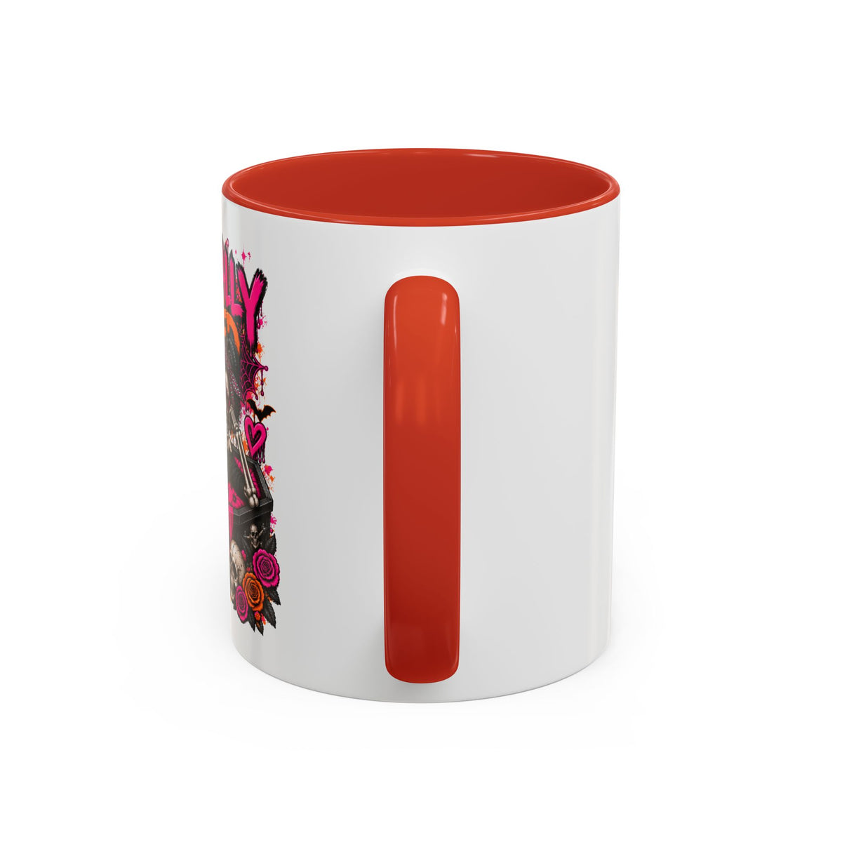 Emotionally Deceased Coffee Mug | Sarcastic Gothic Ceramic Mug by Subbin4Sanity