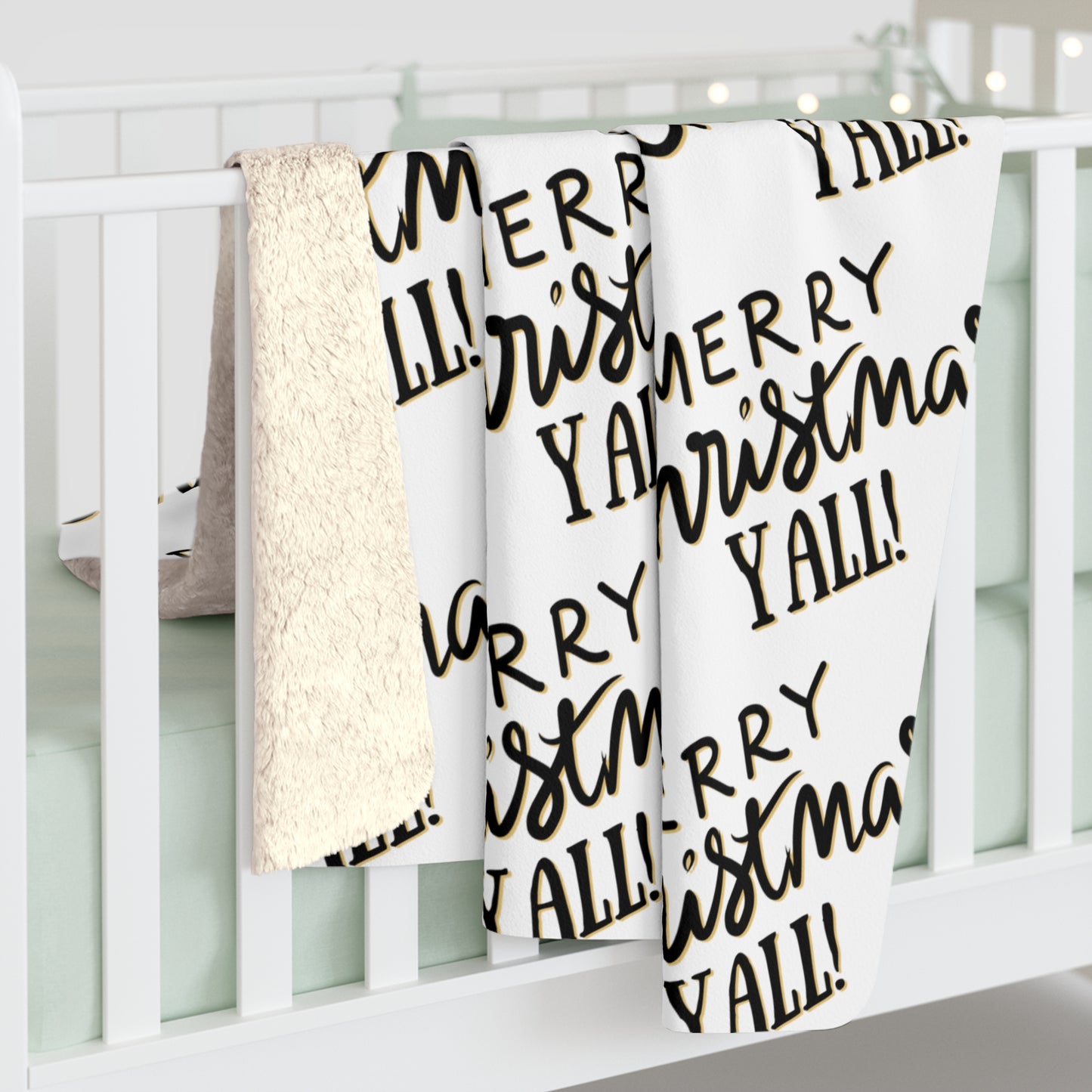 Christmas Sherpa Fleece Blanket