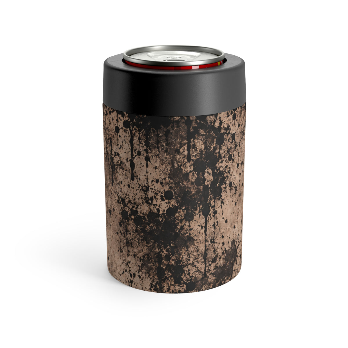 Deadly Blooms 12oz Insulated Stainless Steel Koozie | Gothic Floral Skull Can Cooler by Subbin4Sanity