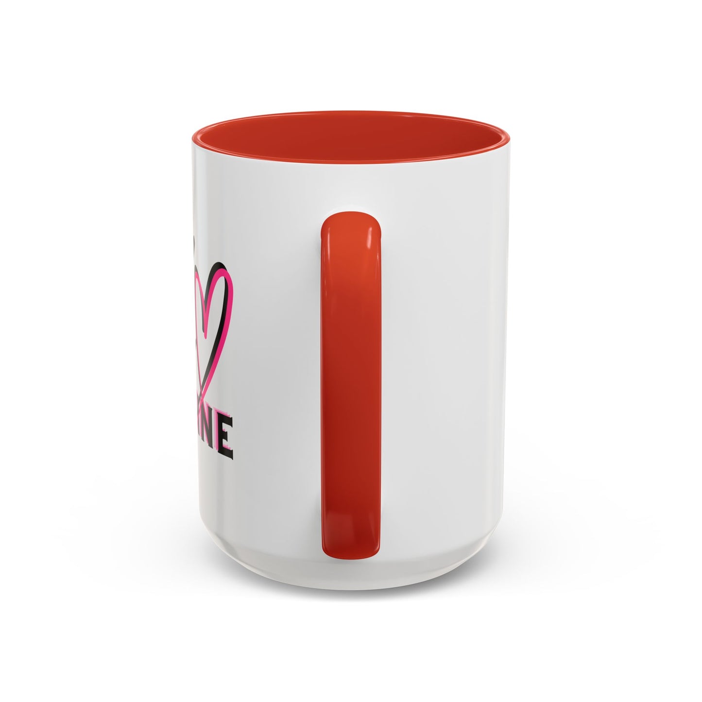 XOXO Valentine Accent Coffee Mug — 11oz & 15oz