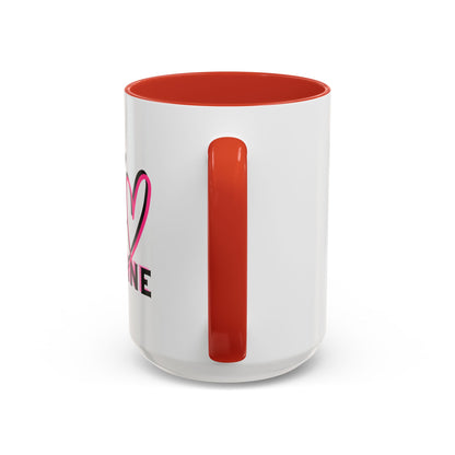 XOXO Valentine Accent Coffee Mug — 11oz & 15oz