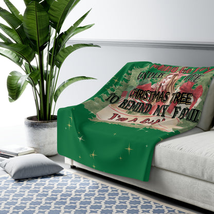 Christmas Sherpa Fleece Blanket