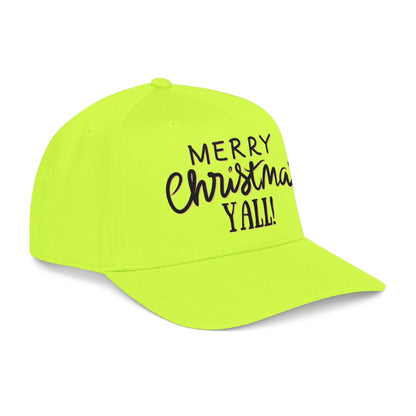 Merry Christmas Y'all Baseball Cap — Holiday DTF Baseball Hat