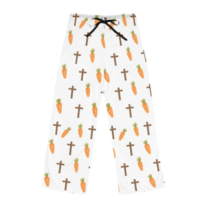 Carrot & Cross Women's Pajama Pants — Cozy Easter/Spring Sleepwear