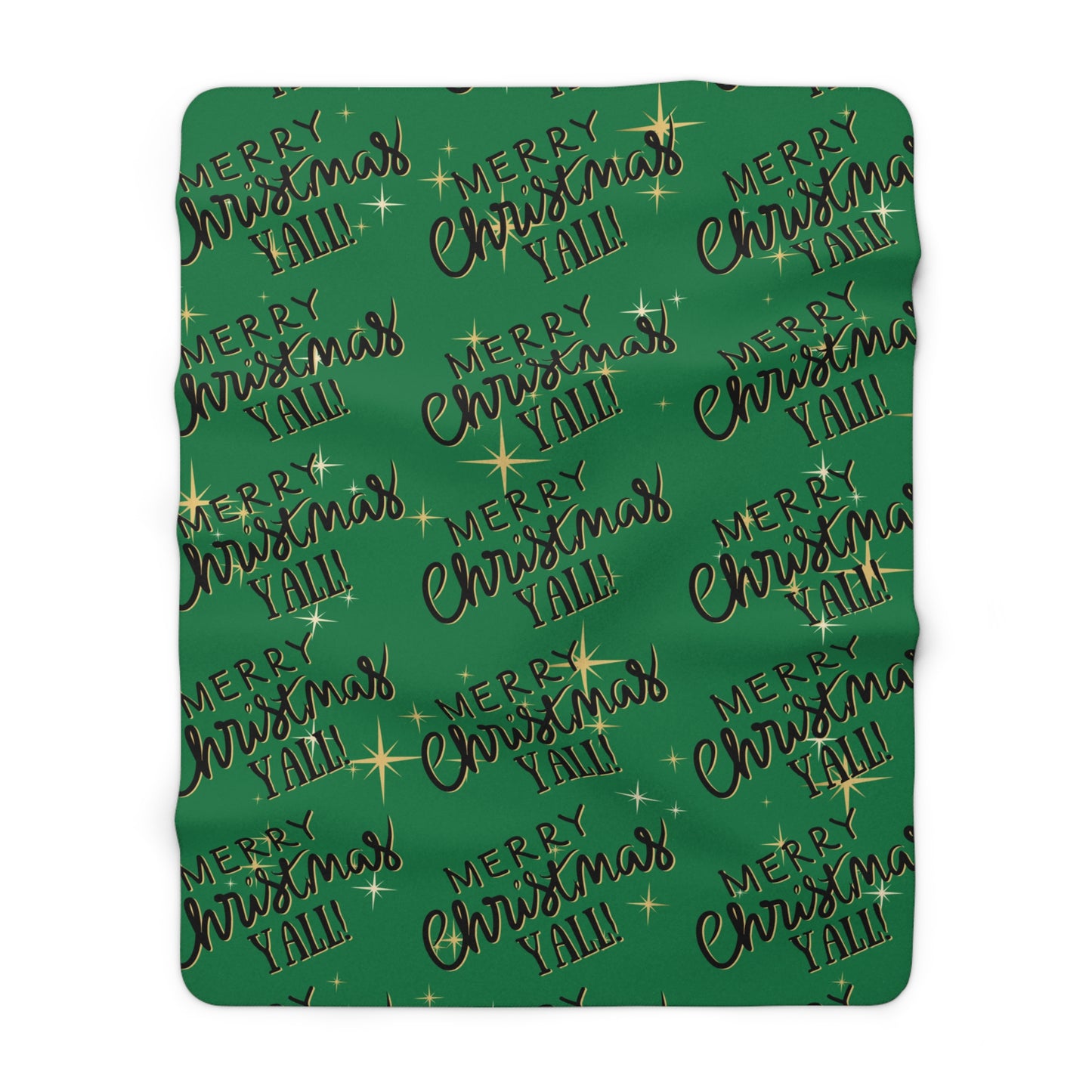 Christmas Sherpa Fleece Blanket