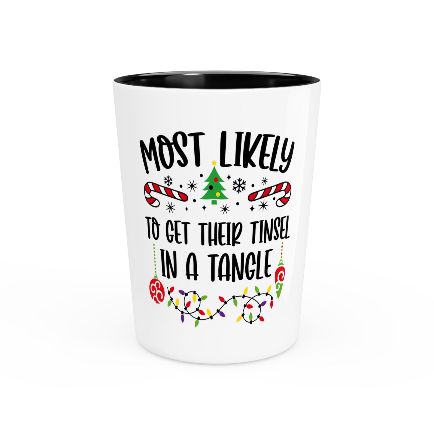 Christmas Shot Glass