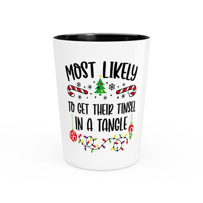 Christmas Shot Glass