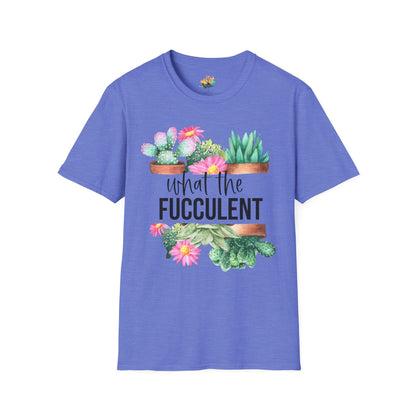 What The Fucculent Graphic T-Shirt | Funny Plant Pun Tee by Subbin4Sanity