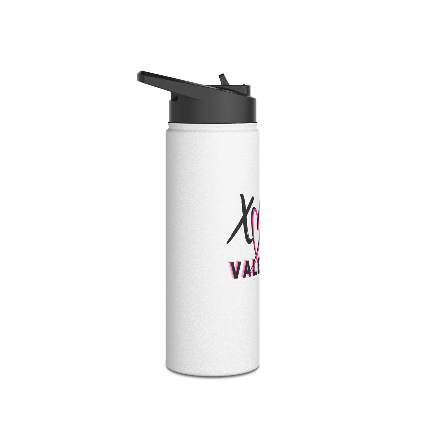 XOXO Stainless Steel Water Bottle — Valentine's Day Water Bottle