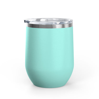 "Fresh Season Same Attitude" - 12oz Insulated Wine Tumbler