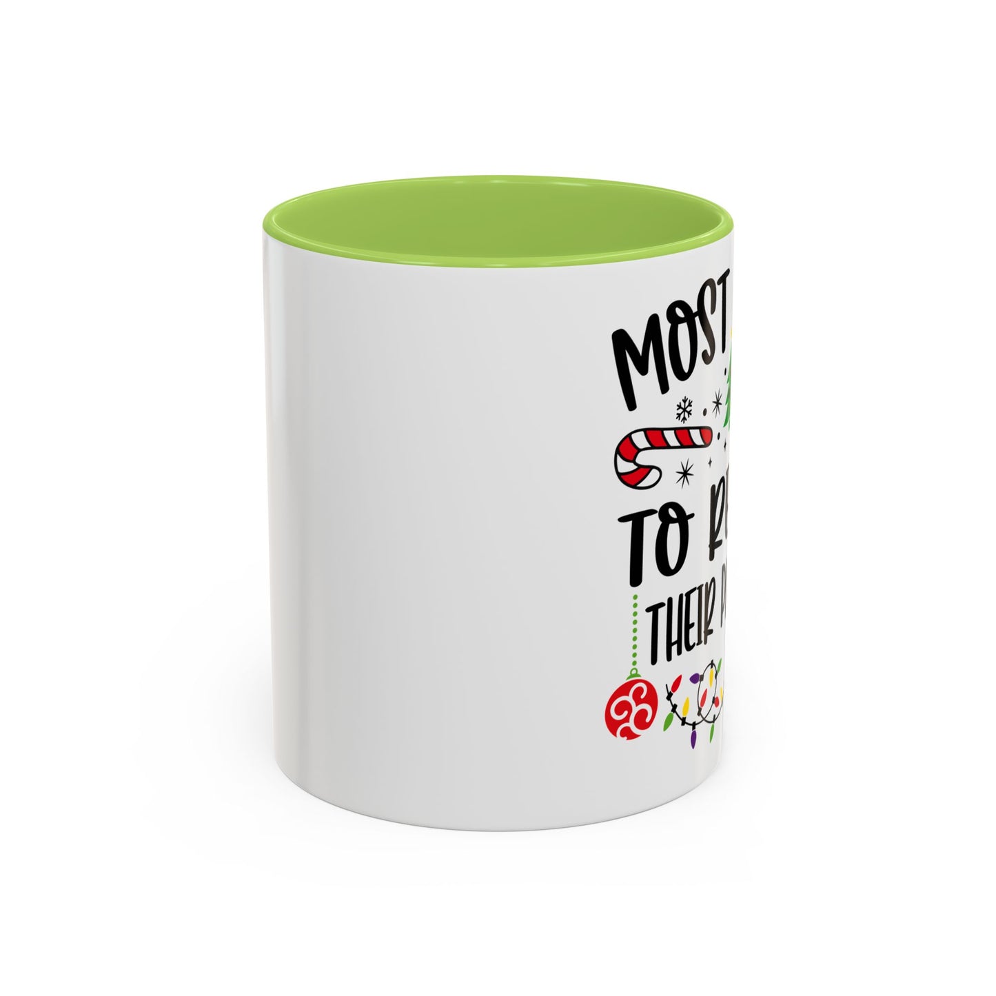 Christmas Coffee Mug, 11oz, "To re-gift their presents"