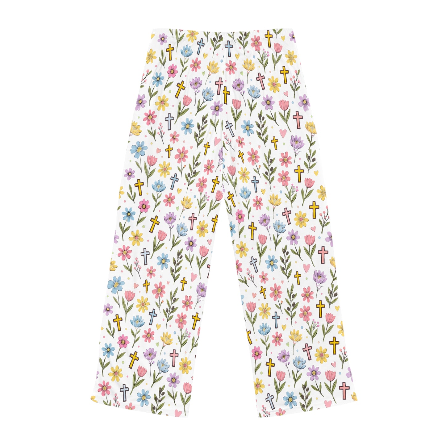 Proud Bible Thumper Multicolor Spring Easter Faith Pajama Pants