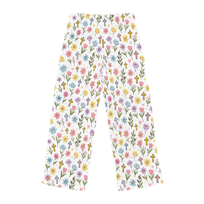 Proud Bible Thumper Multicolor Spring Easter Faith Pajama Pants