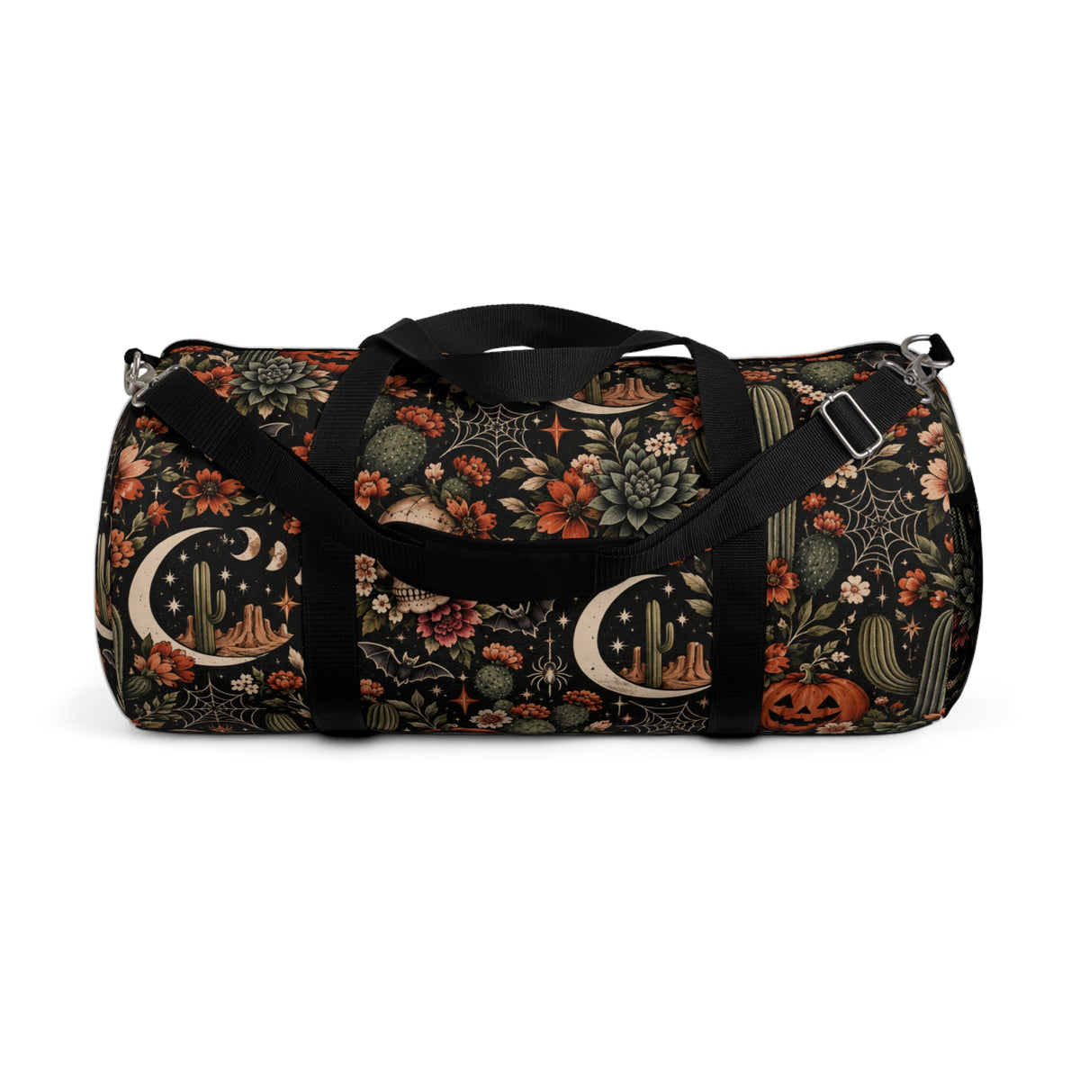 Desert Eclipse Duffel Bag | Boho Halloween Celestial Travel Bag by Subbin4Sanity
