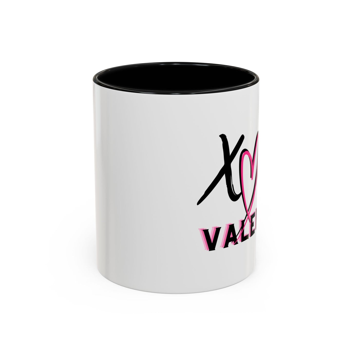 XOXO Valentine Accent Coffee Mug — 11oz & 15oz