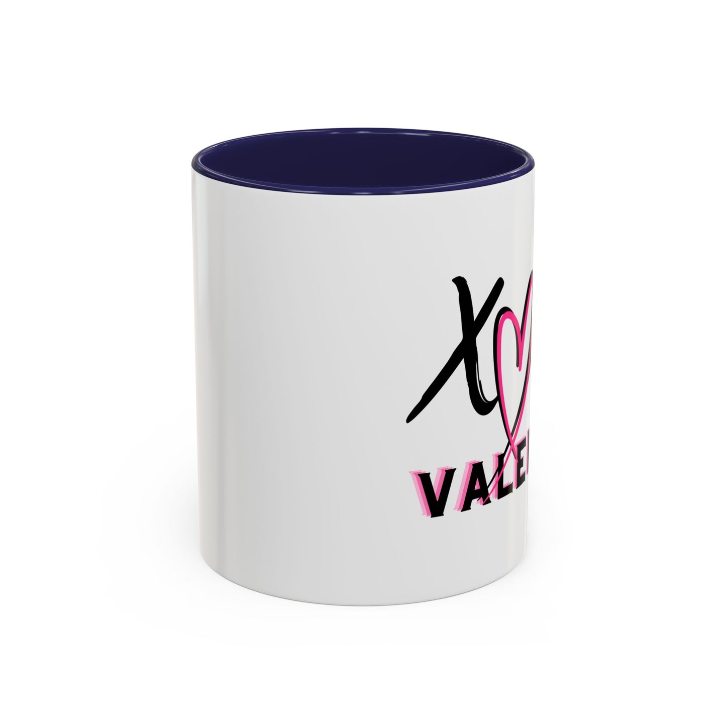 XOXO Valentine Accent Coffee Mug — 11oz & 15oz
