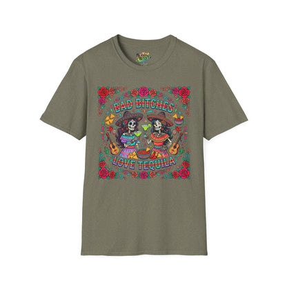 "Bad Bitches Love Tequila" | Unisex Softstyle T-Shirt