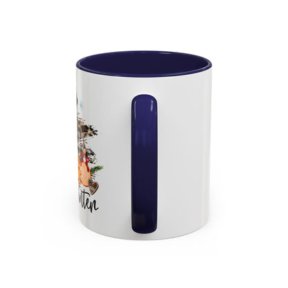 Christmas Coffee Mug, 11oz, "Just a girl who loves winter!"