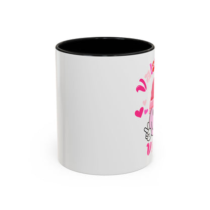 Valentines Coffee Mug, 11oz, "Valentines Vibes"