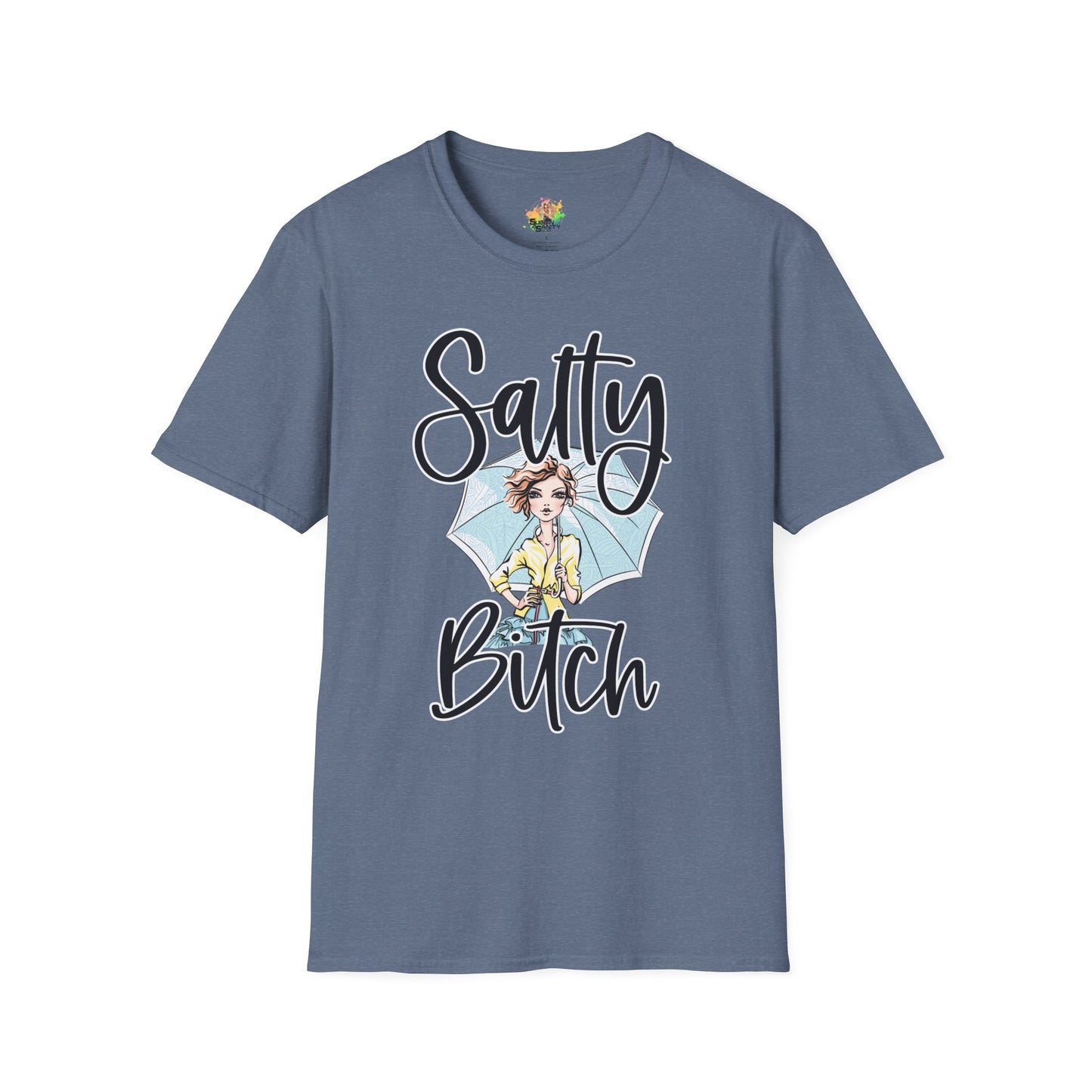 Salty Bitch Graphic T-Shirt | Funny Bold Attitude Tee by Subbin4Sanity