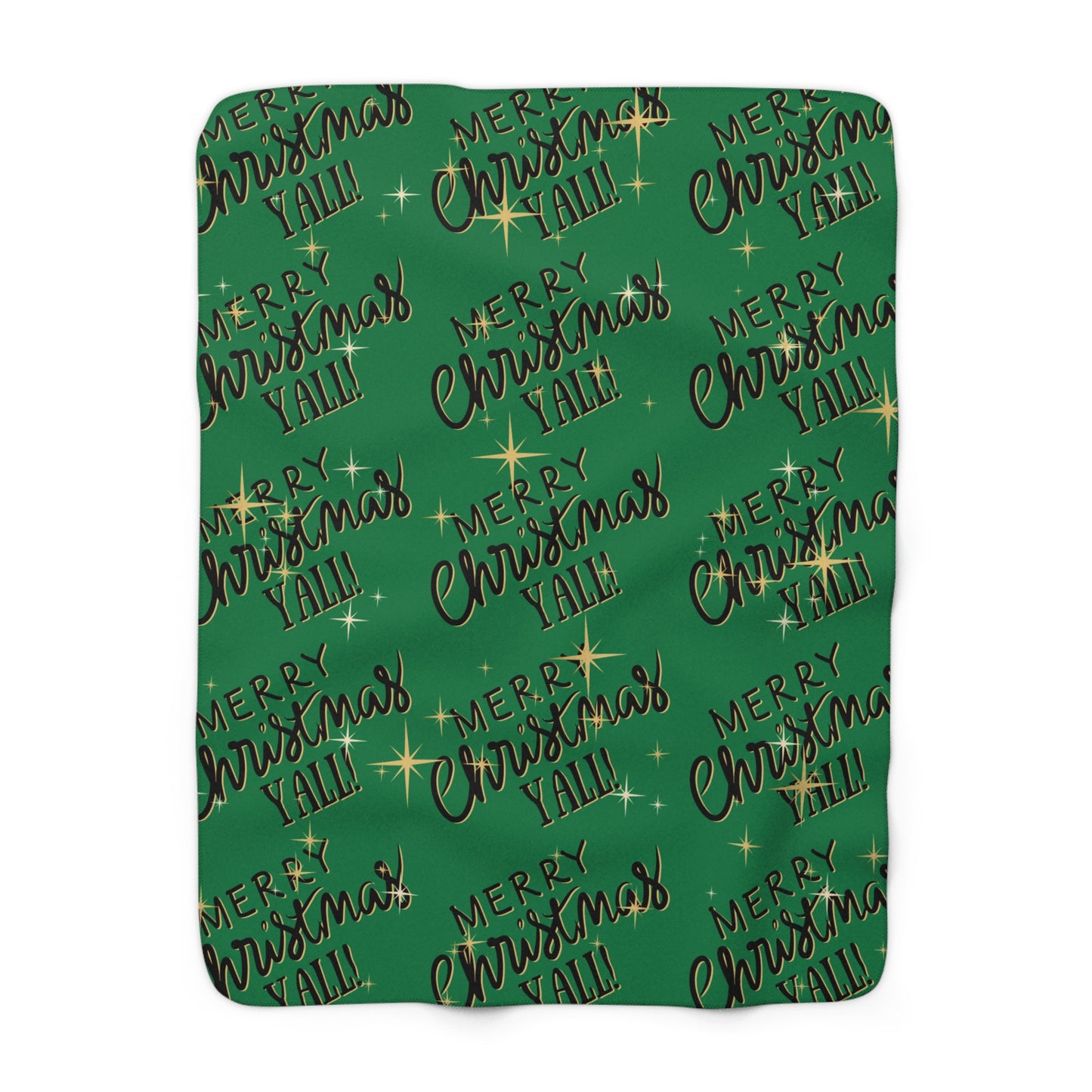 Christmas Sherpa Fleece Blanket