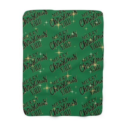 Christmas Sherpa Fleece Blanket