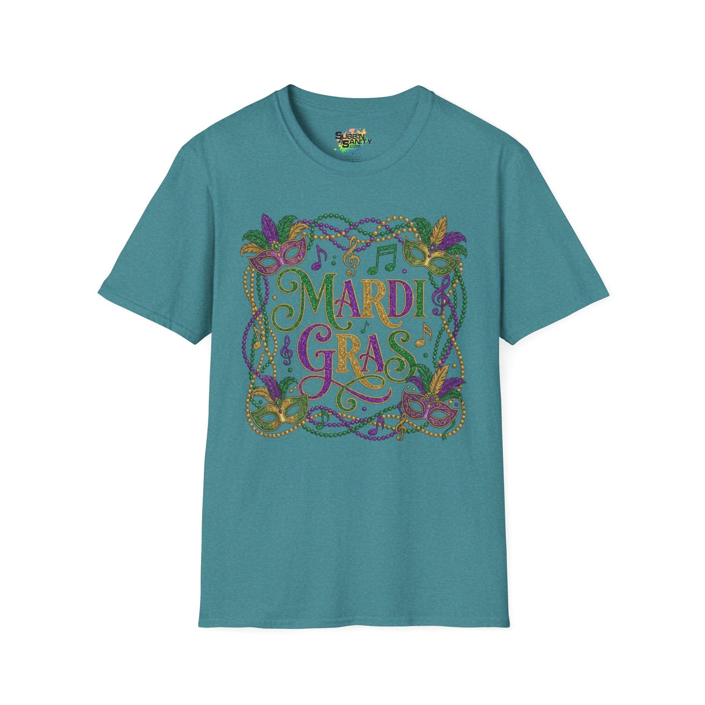 "Mardi Gras" | Unisex Softstyle T-Shirt