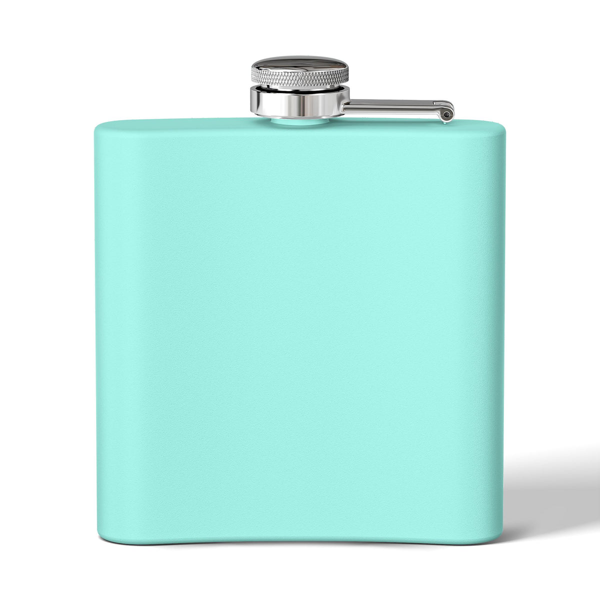 Dirt & Defiance 6oz Stainless Steel Flask | Gothic Coffin & Skull Drinking Flask by Subbin4Sanity