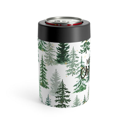 Merry Christmas Y'all Can Holder – Insulated Holiday Tree Can Cooler