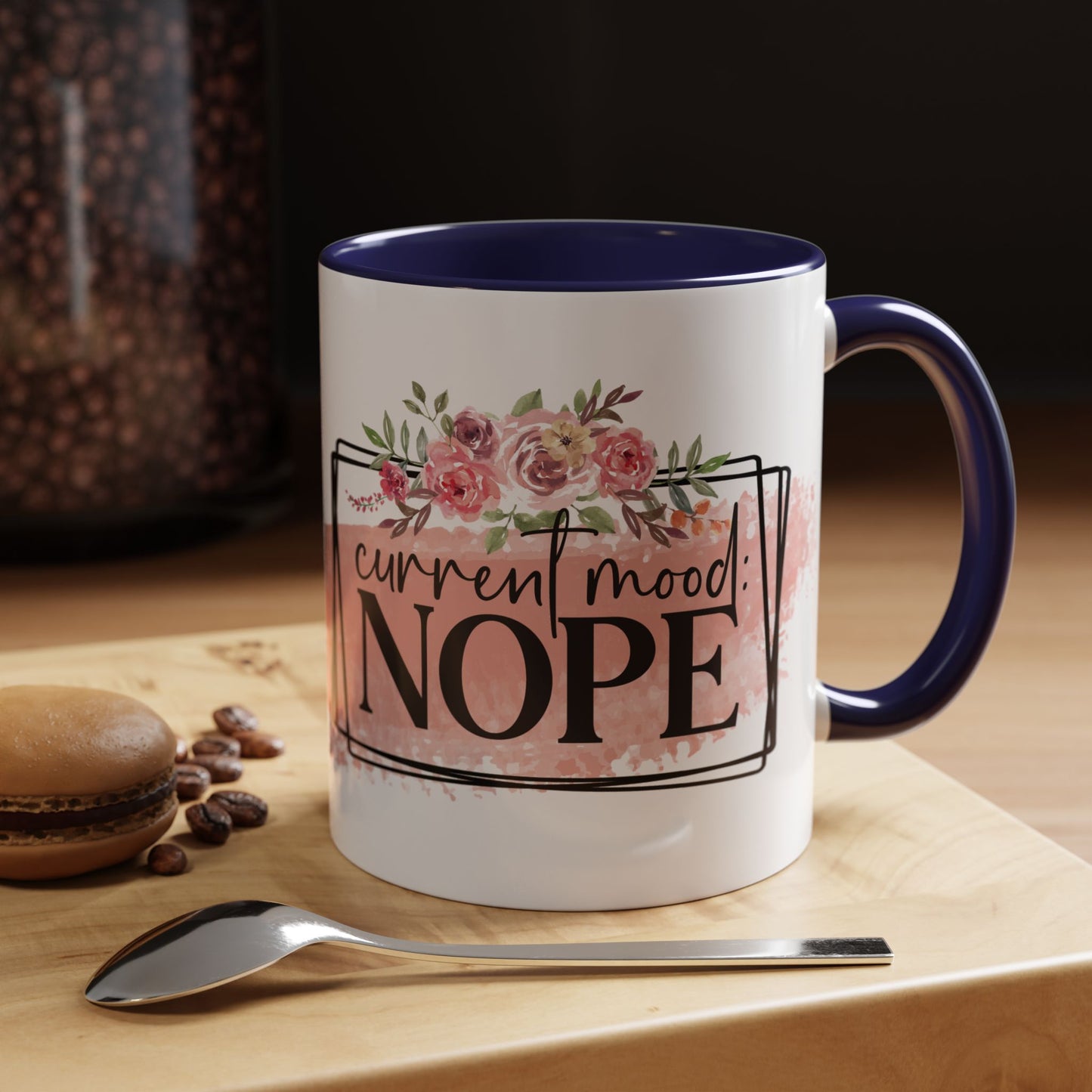 Coffee Mug, 11oz, "Current Mood NOPE"
