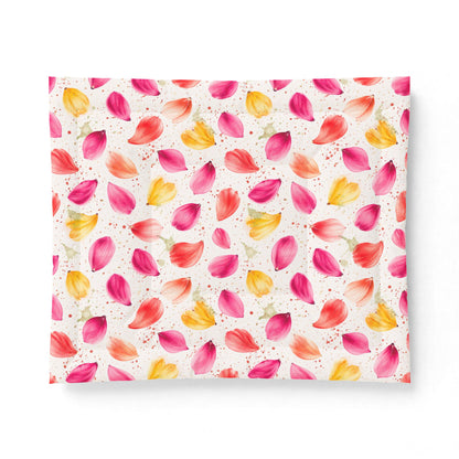 Watercolor Spring Petals Pattern – Splatter Bloom Collection – Comforter