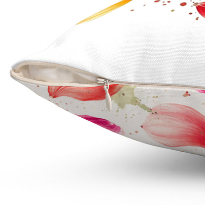 "Petals & Petty Energy" - Double Sided Pillowcase & Pillow Insert