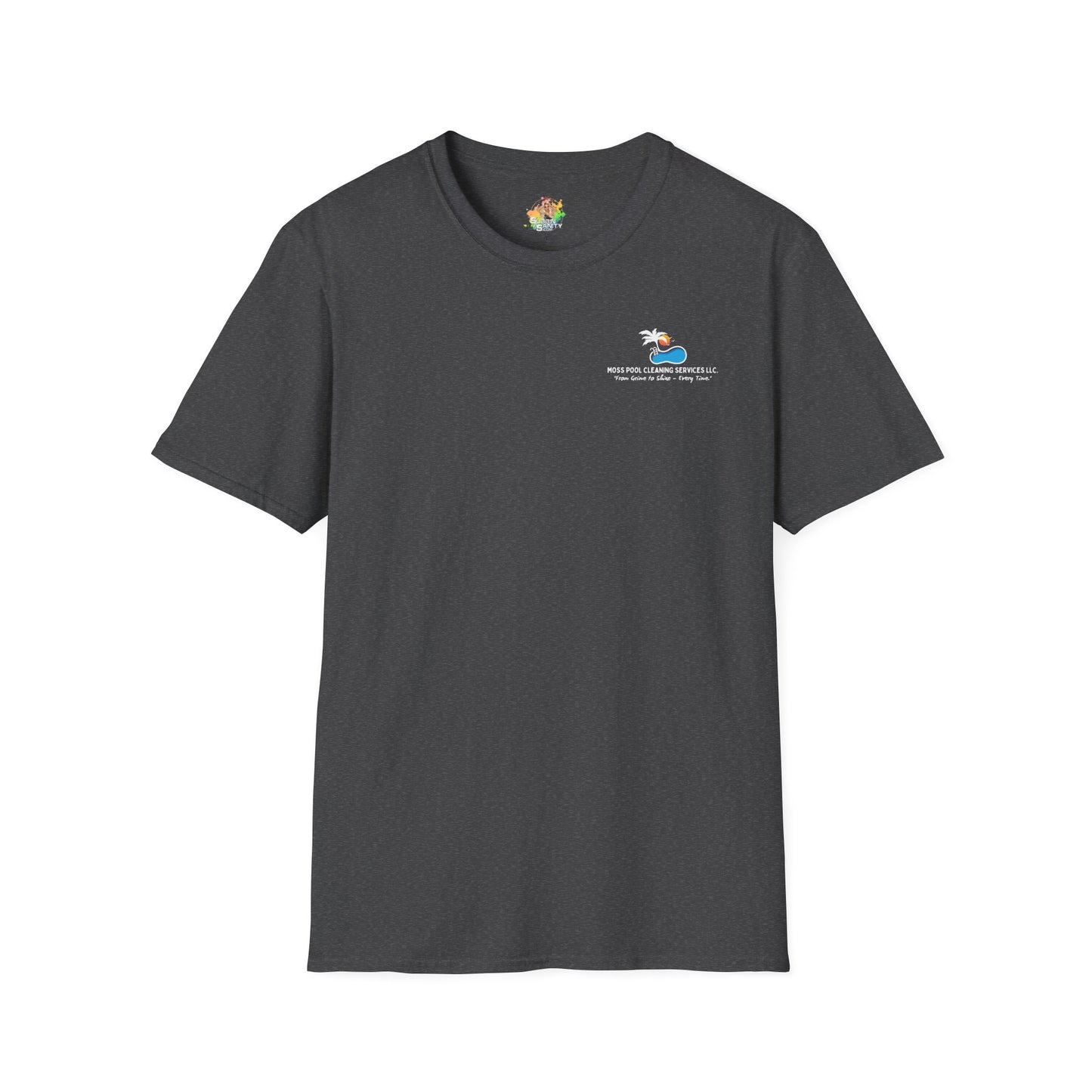 Custom Front & Back Graphic T-Shirt | Personalized Logo Or Design Tee by Subbin4Sanity